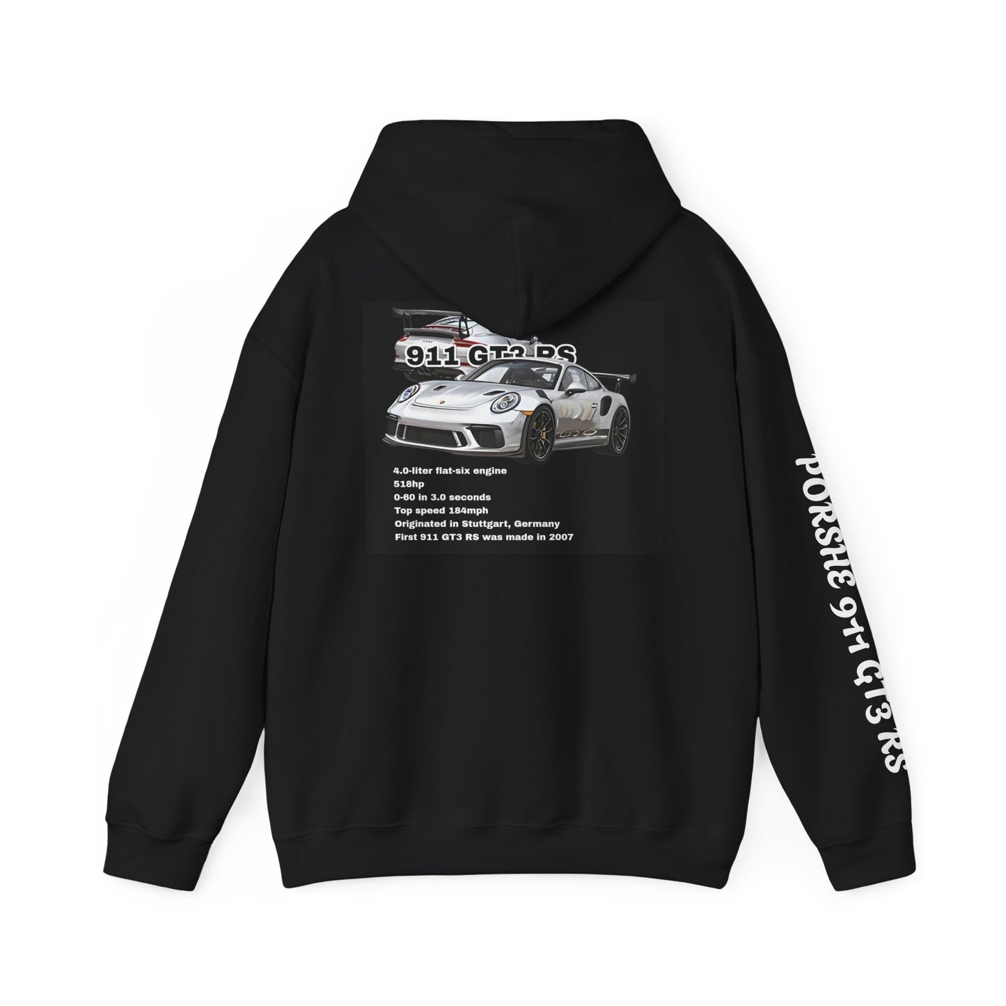 Car Guy Hoodie - Unisex Heavy Blend™ Hooded Sweatshirt - Porsche 911 GT3 RS Comfy