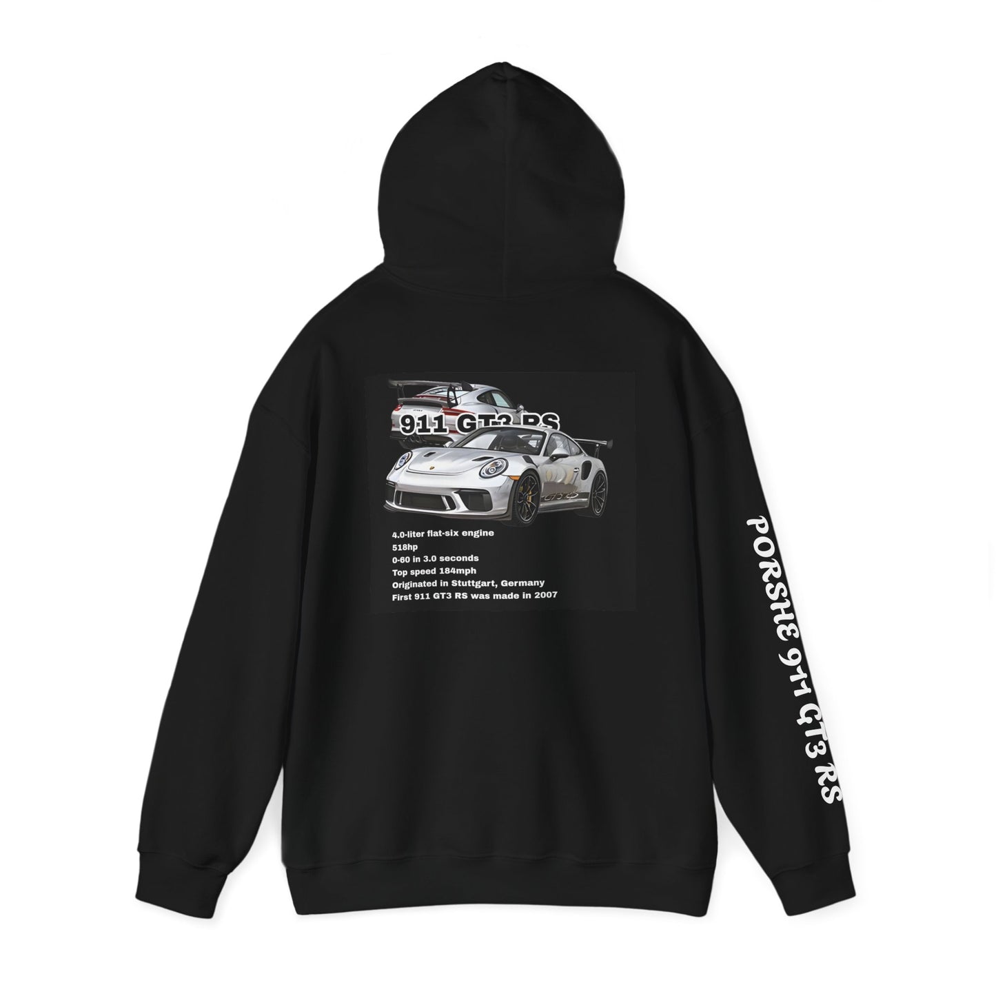 Car Guy Hoodie - Unisex Heavy Blend™ Hooded Sweatshirt - Porsche 911 GT3 RS Comfy